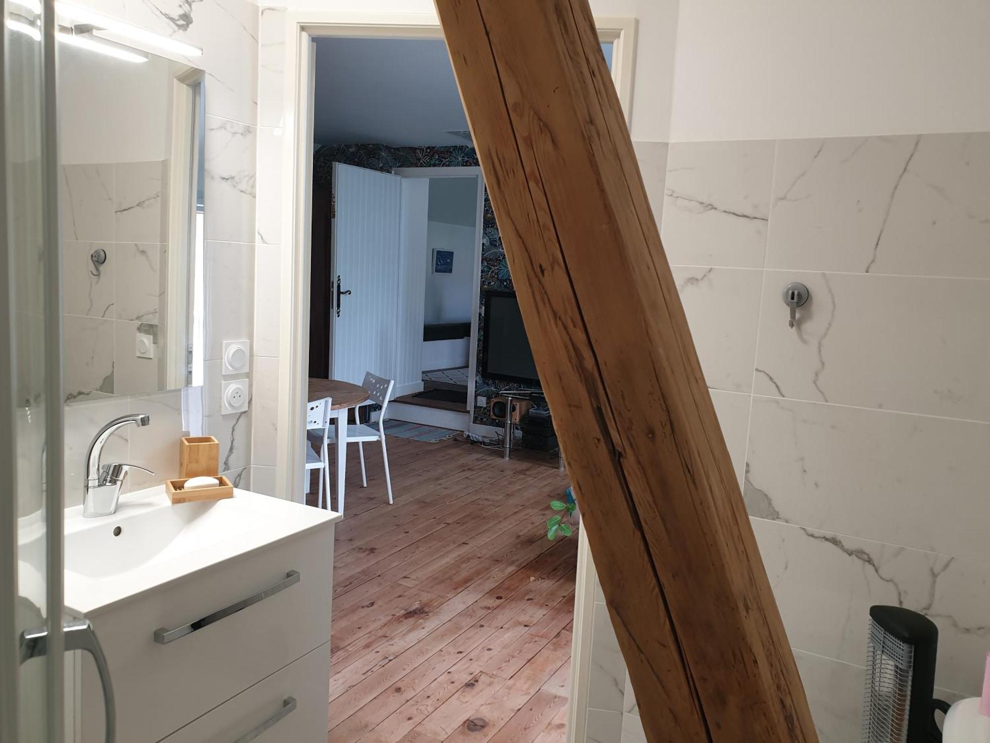L 'Appartement Du Rocher Chateau-du-Loir Exterior photo